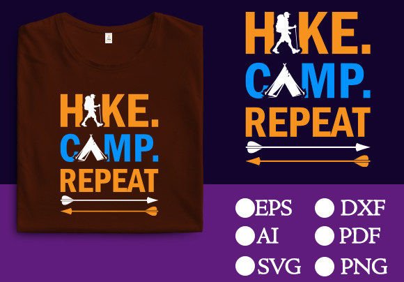 Hiking T-Shirt Design: An Embroidery Check
