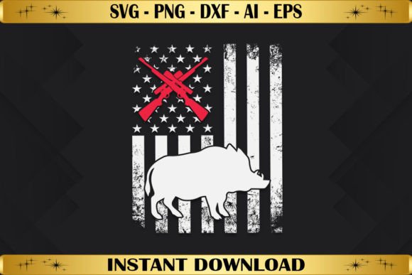 Hog Hunting American Flag – A Designer's Review