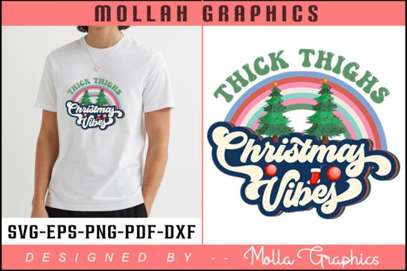 Thick Thighs Christmas Vibes Groovy: A Designer's Honest Take Before You Stitch