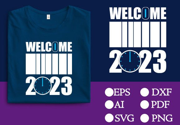 Why I’d Use This Happy New Year 2023 T-Shirt Design for Real Embroidery Projects